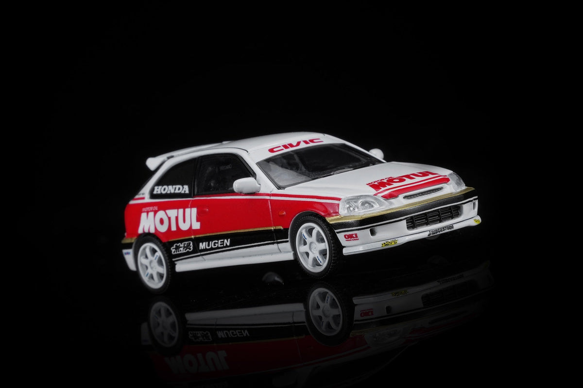 [Preorder] MOTORHELIX 1:64 Honda Civic TYPE R (EK9) Motul (2 Colours) M65024/M65018