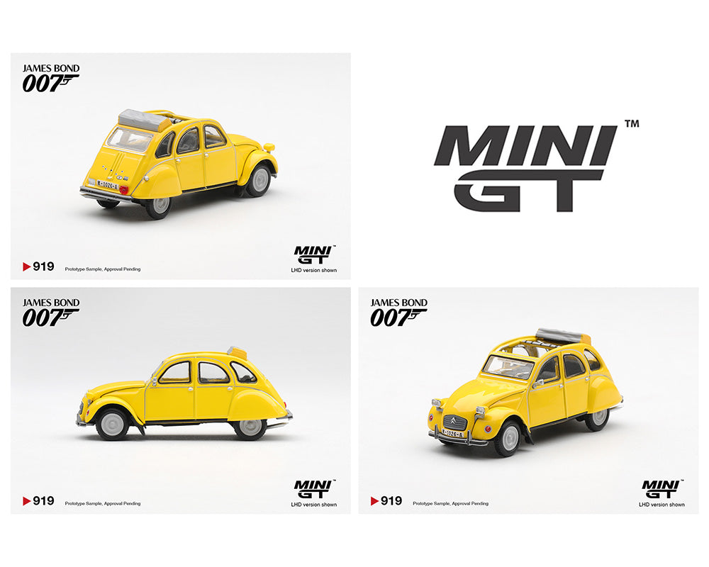 [Preorder] Mini GT 1:64 James Bond 007 Citroën 2CV “For Your Eyes Only” MGT00919-007