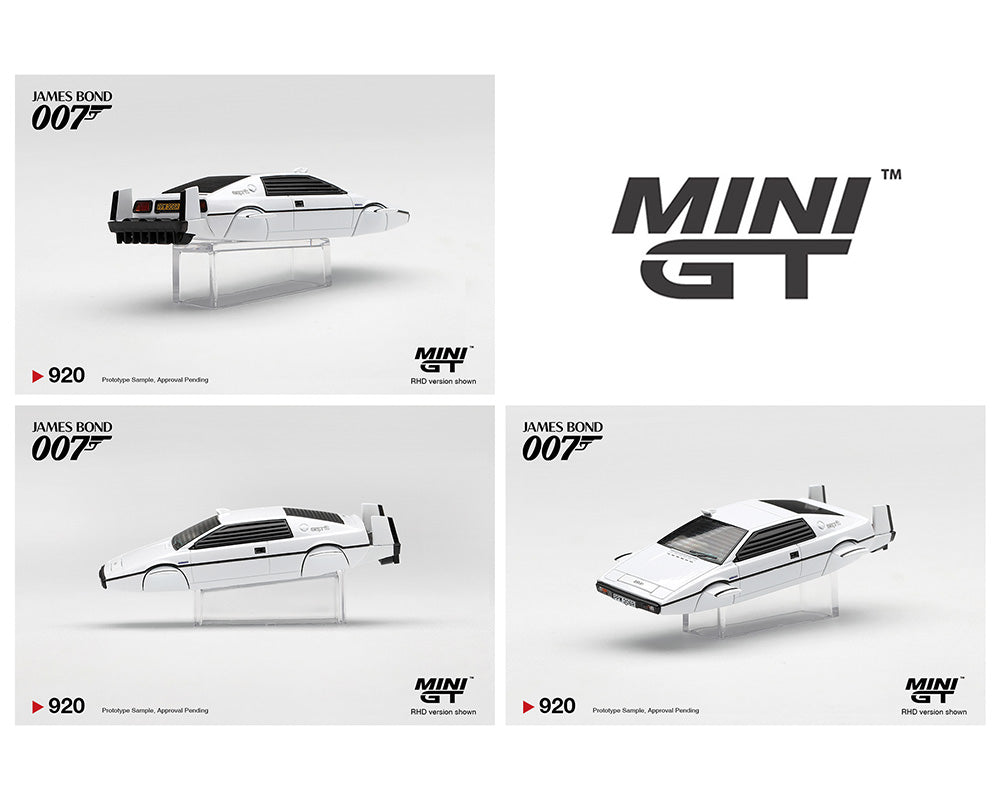 [Preorder] Mini GT 1:64 James Bond 007 Lotus Esprit S1 “The Spy Who Loved Me” Submarine MGT00920-007