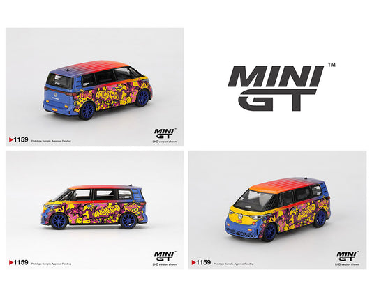 [Preorder] Mini GT 1:64 Volkswagen ID. Buzz KW/BBS – Orange MGT01159-BL