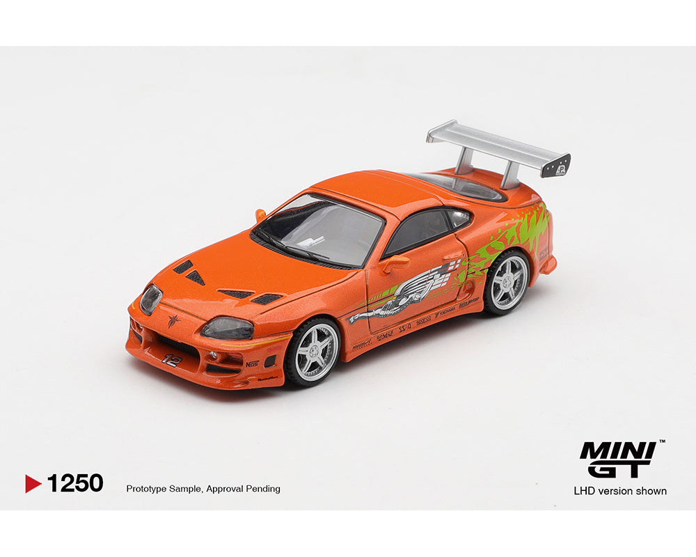 [Preorder] MINI GT 1:64 Fast & Furious Toyota Supra BOMEX ” The Fast and the Furious” Brian O’Conner – Limited Edition MGT01250
