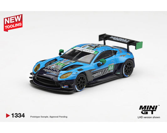 [Preorder] Mini GT 1:64 Aston Martin Vantage GT3 Evo #44 Magnus Racing 2025 IMSA Daytona 24 Hrs MGT01334-BL
