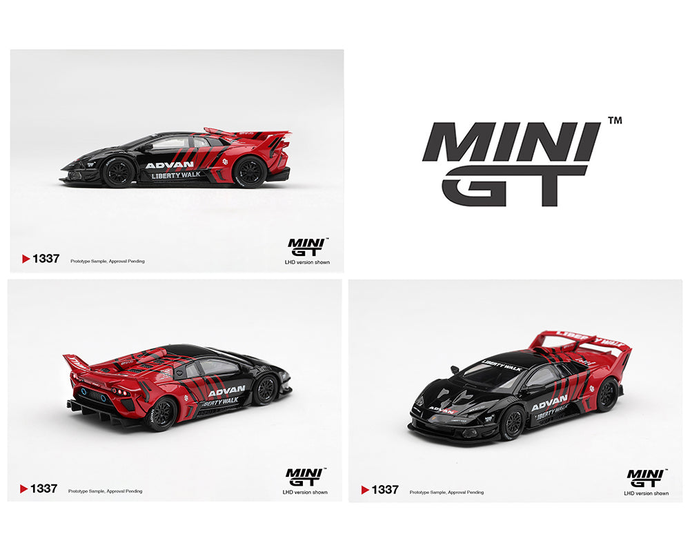 [Preorder] Mini GT 1:64 Lamborghini LB-Silhouette WORKS MURCIELAGO GT Evo Advan MGT01337-BL