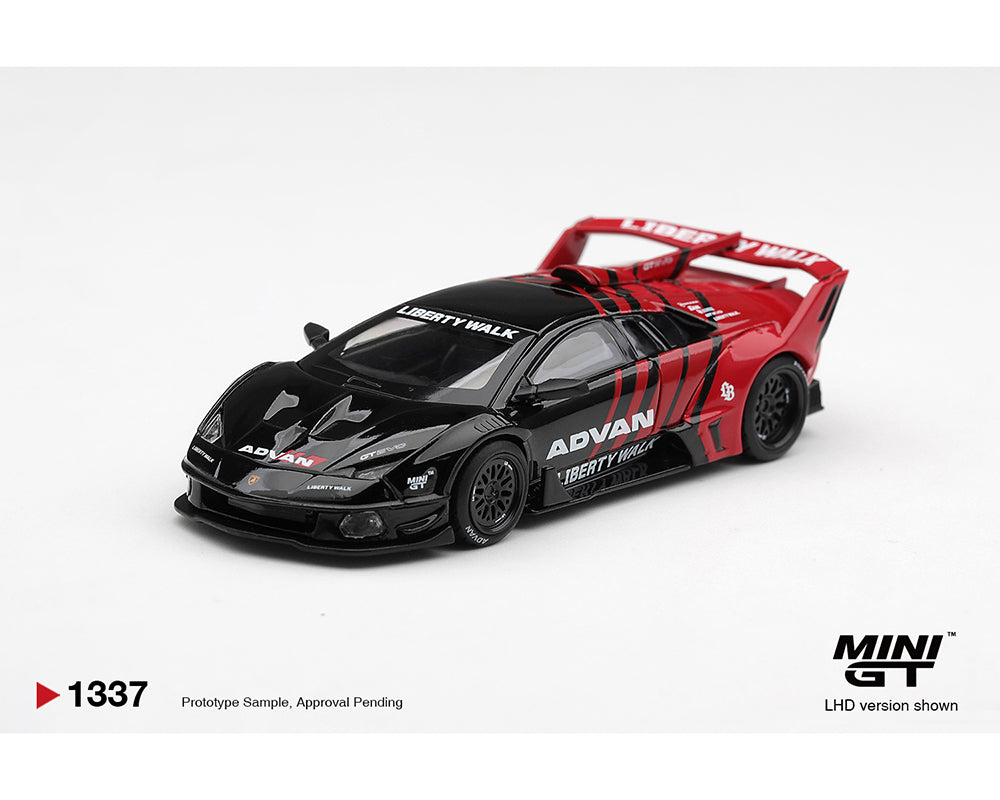 [Preorder] Mini GT 1:64 Lamborghini LB-Silhouette WORKS MURCIELAGO GT Evo Advan MGT01337-BL