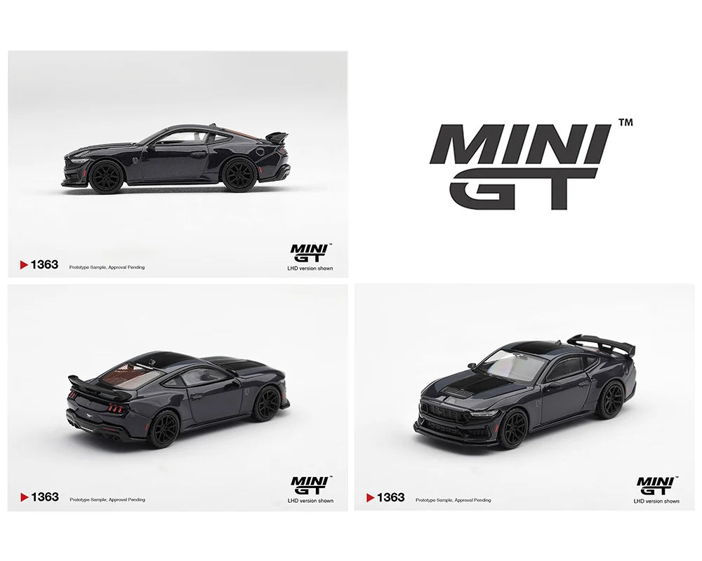[Preorder] Mini GT 1:64 Ford Mustang Dark Horse Blue Ember MGT01363-BL