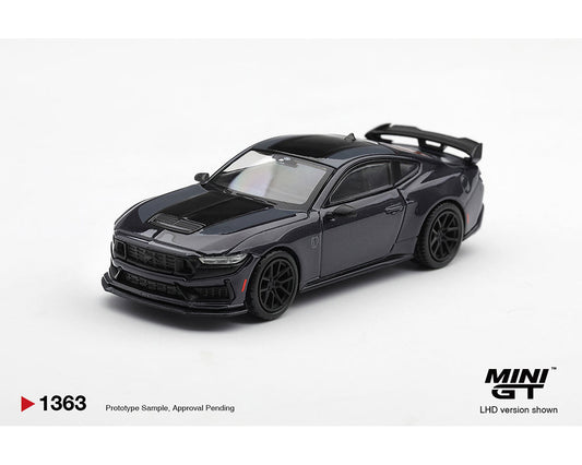 [Preorder] Mini GT 1:64 Ford Mustang Dark Horse Blue Ember MGT01363-BL