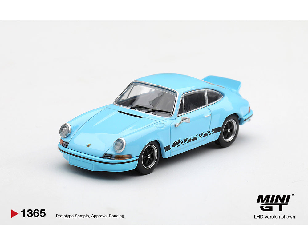 [Preorder] Mini GT 1:64 Porsche 911 Carrera RS 2.7 Gulf Blue with Black MGT01365-BL