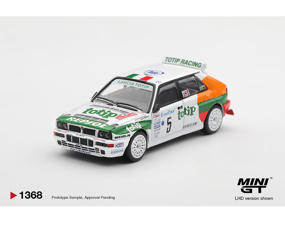 [Preorder] Mini GT 1:64 Lancia Delta HF Integrale Evoluzione #5 1993 Rallye Monte Carlo MGT01368-BL