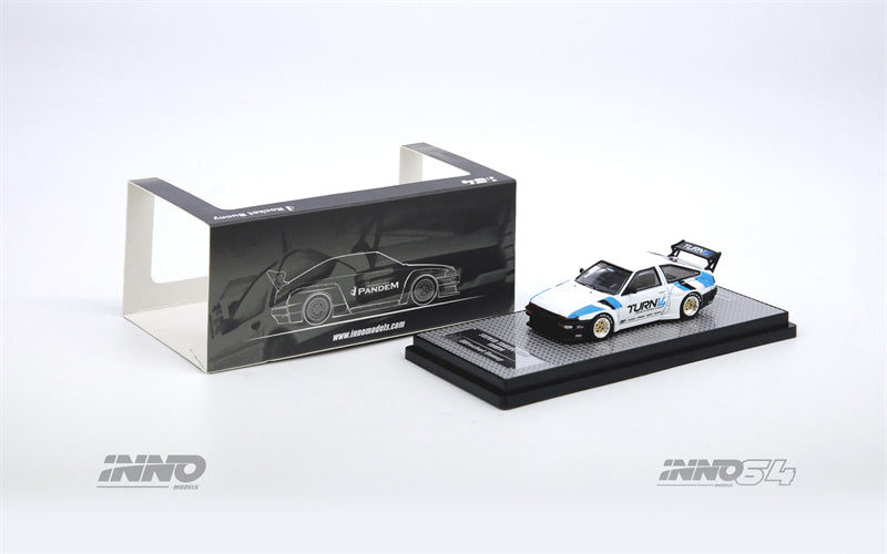 Inno64 1:64 Toyota AE86 Sprinter Trueno "TURN14" PANDEM / ROCKET BUNNY