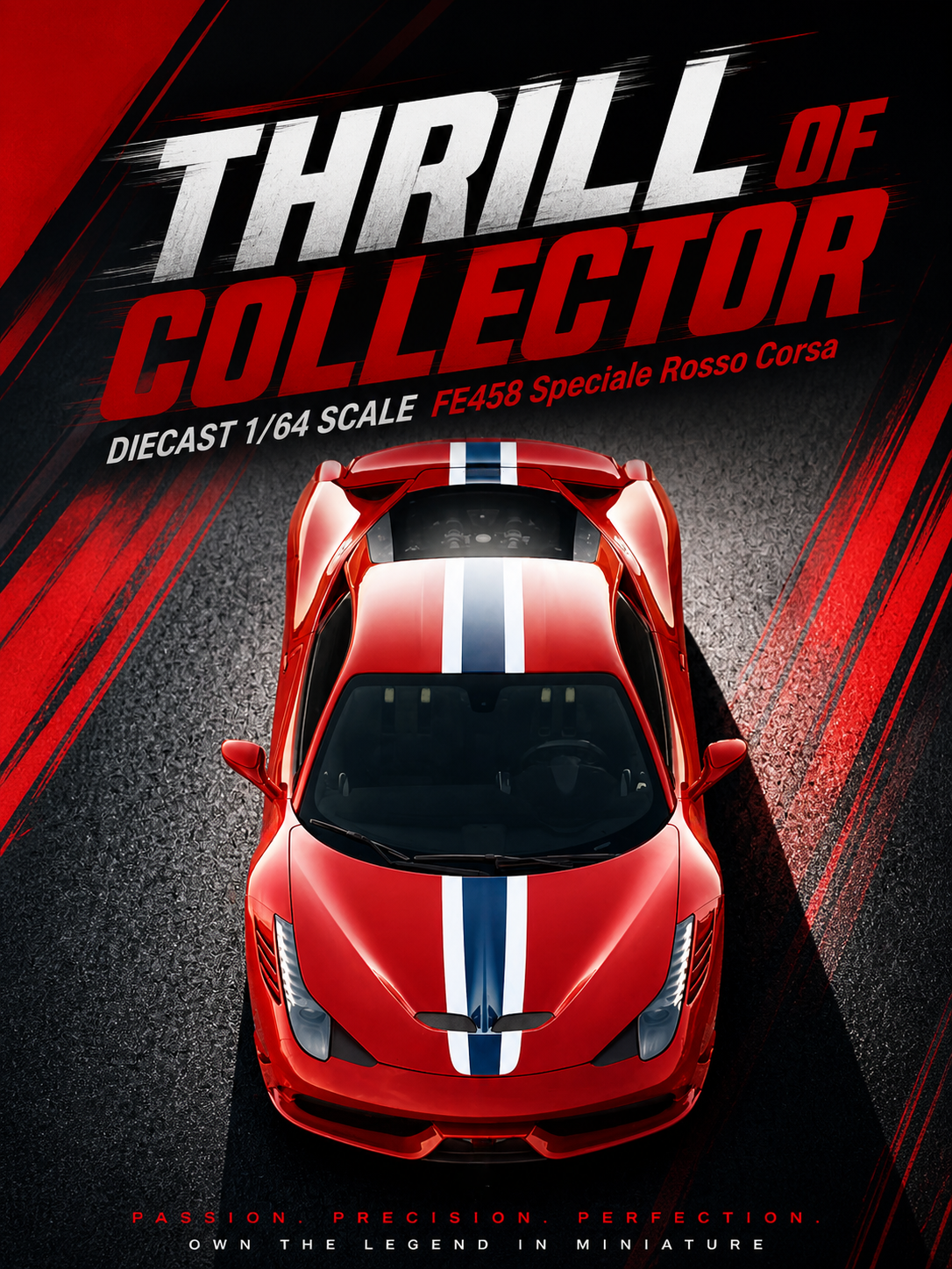 [Preorder] TOC 1:64 Ferrari FE458 Speciale (10 Colours)