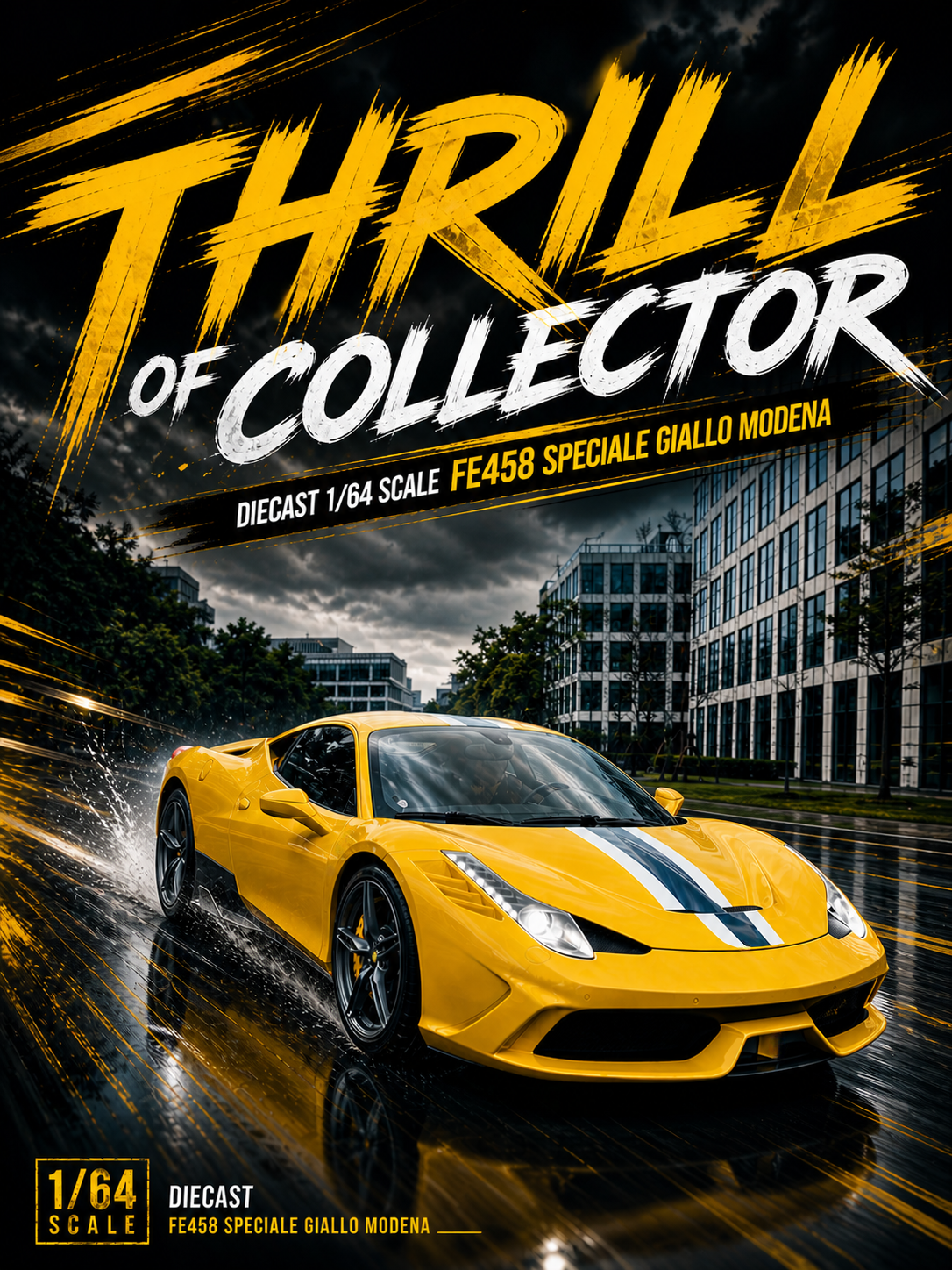 [Preorder] TOC 1:64 Ferrari FE458 Speciale (10 Colours)