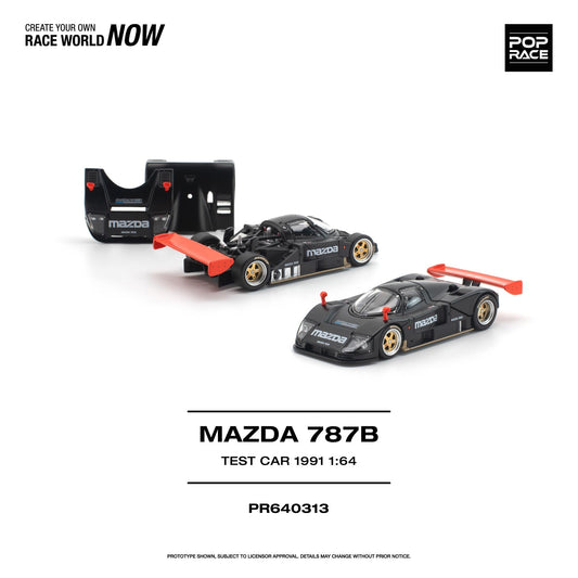 [Preorder] POPRACE 1:64 Mazda 787B PR640313