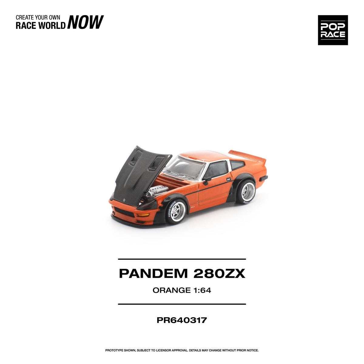 [Preorder] POPRACE 1:64 Nissan PANDEM 280ZX PR640317