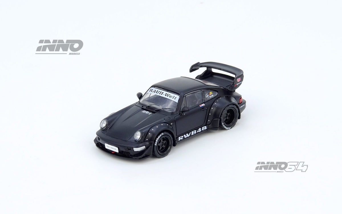 Inno64 1:64 Porsche RWB 964 Black Matt IN64-RWB964-BM