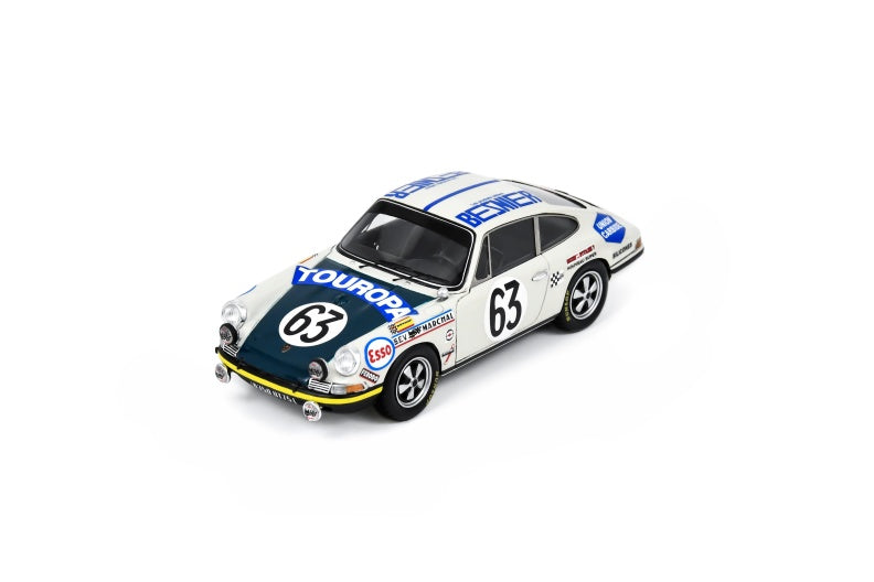 [Preorder] Spark 1:43 Porsche 911T No.63 Le Mans 24H 1969 R. Mazzia - P. Mauroy S9750