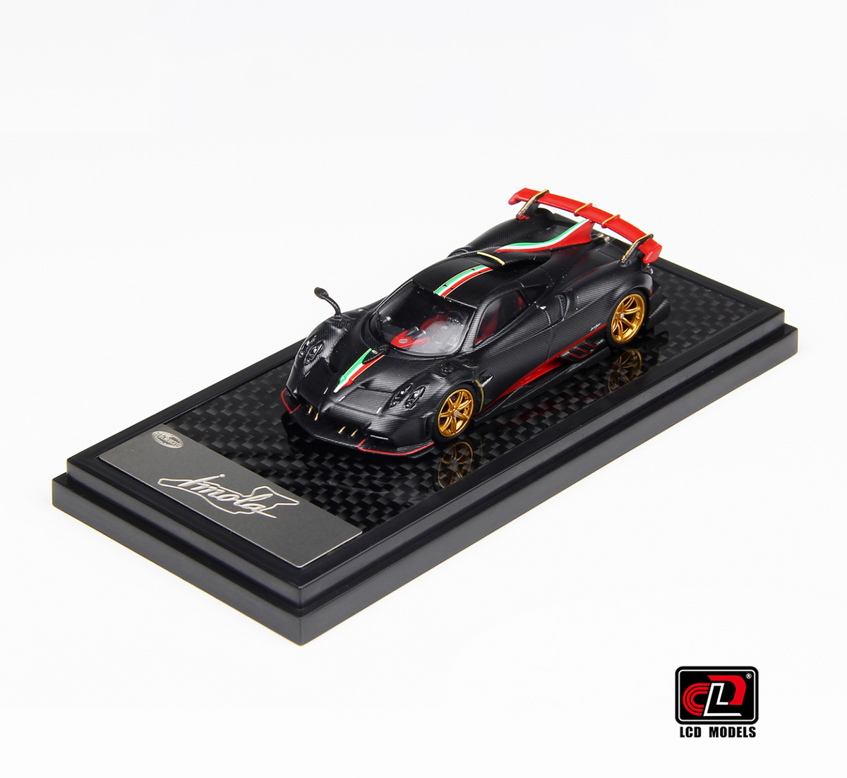 LCD 1:64 Pagani Imola LCD64041 (Matte Black Carbon) (2 Versions)