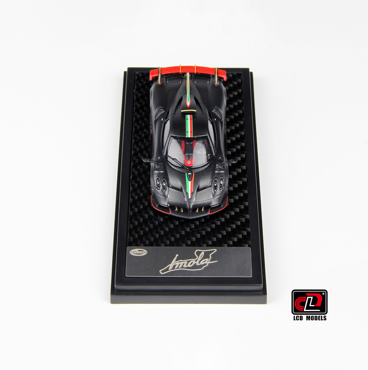 LCD 1:64 Pagani Imola LCD64041 (Matte Black Carbon) (2 Versions)