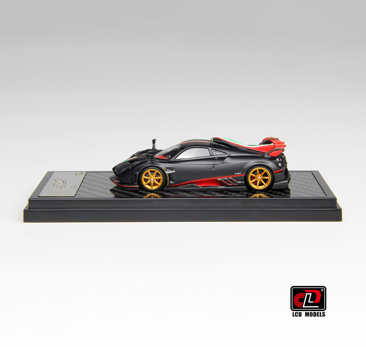 LCD 1:64 Pagani Imola LCD64041 (Matte Black Carbon) (2 Versions)