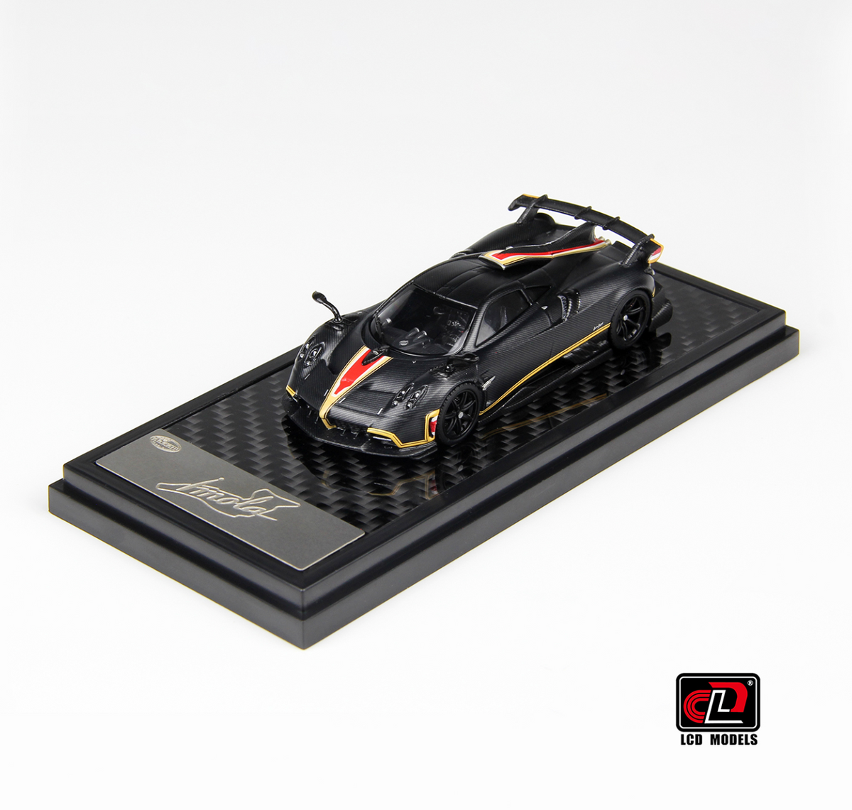 LCD 1:64 Pagani Imola LCD64041 (Matte Black Carbon) (2 Versions)