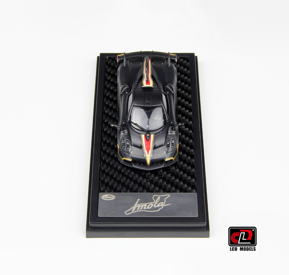 LCD 1:64 Pagani Imola LCD64041 (Matte Black Carbon) (2 Versions)