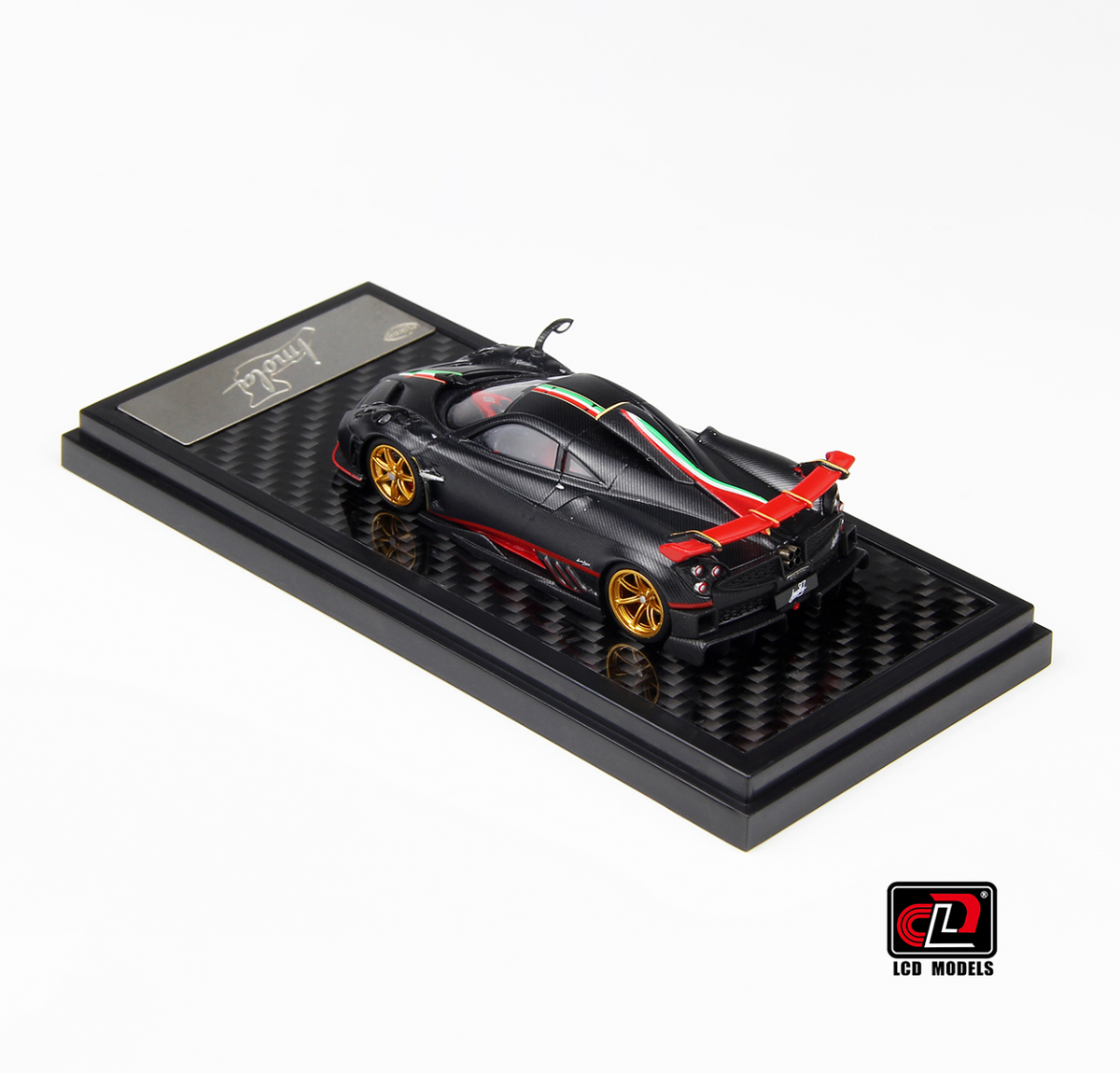 LCD 1:64 Pagani Imola LCD64041 (Matte Black Carbon) (2 Versions)
