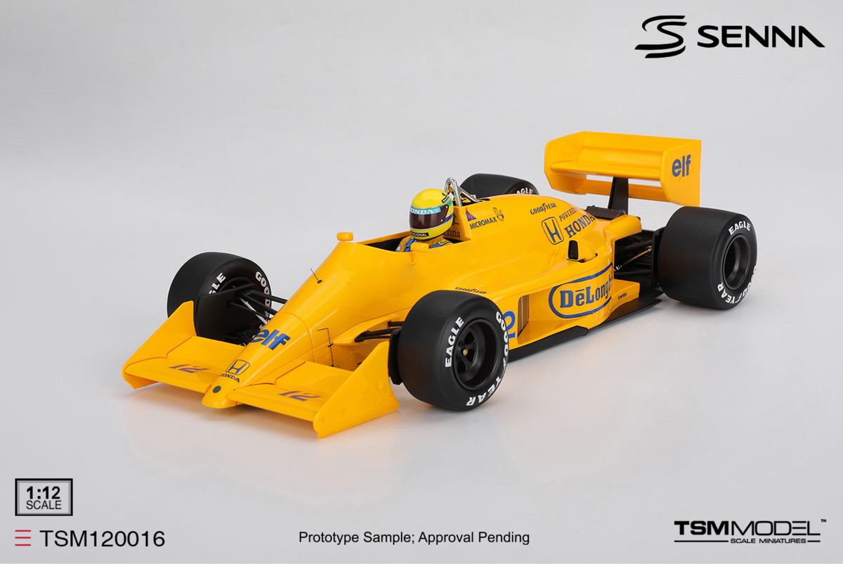 [Preorder] TSM 1:12 Lotus 99T #12 Ayrton Senna  1987 Monaco Grand Prix Winner TSM120016