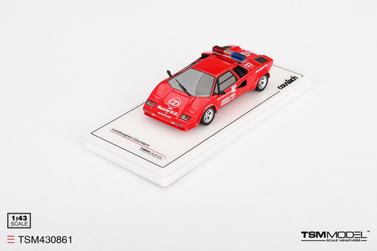 [Preorder] TSM 1:43 Lamborghini Countach 1983 GRAND PRIX MONACO Pace Car TSM430861