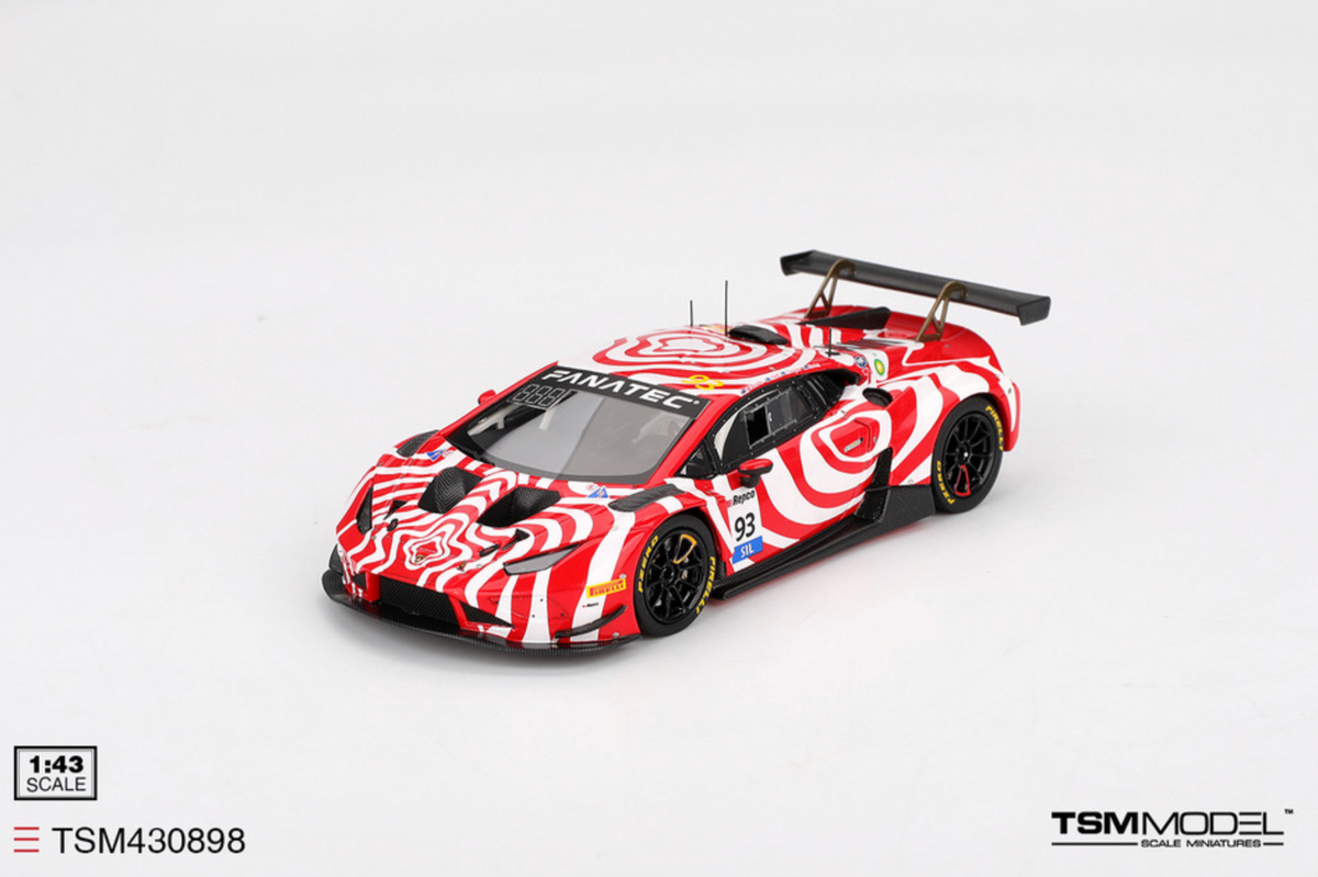 [Preorder] TSM 1:43 Lamborghini Huracan GT3 EVO2 #93  Wall Racing 2024 Bathurst 12 Hrs TSM430898
