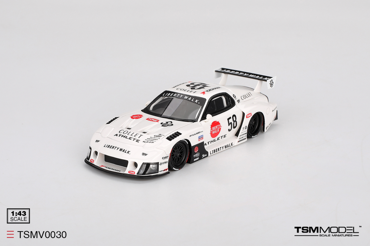 [Preorder] TSM 1:43 MAZDA RX-7 LB-Super Silhouette ATHLETECOLLET TSMV0030