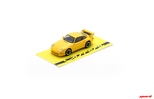 Spark 1:64 Porsche 911 (993) RS Clubsport (Yellow with black wheels) 64SP007-F