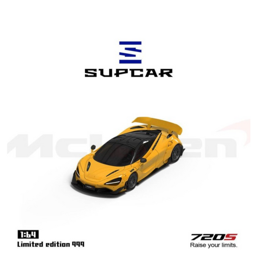 SUPCAR 1:64 McLaren 720S Yellow SC64032