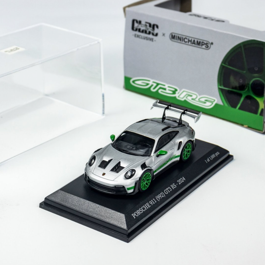 MINICHAMPS 1:64 PORSCHE 911 (992) GT3 RS - 2024 (10 Colours)