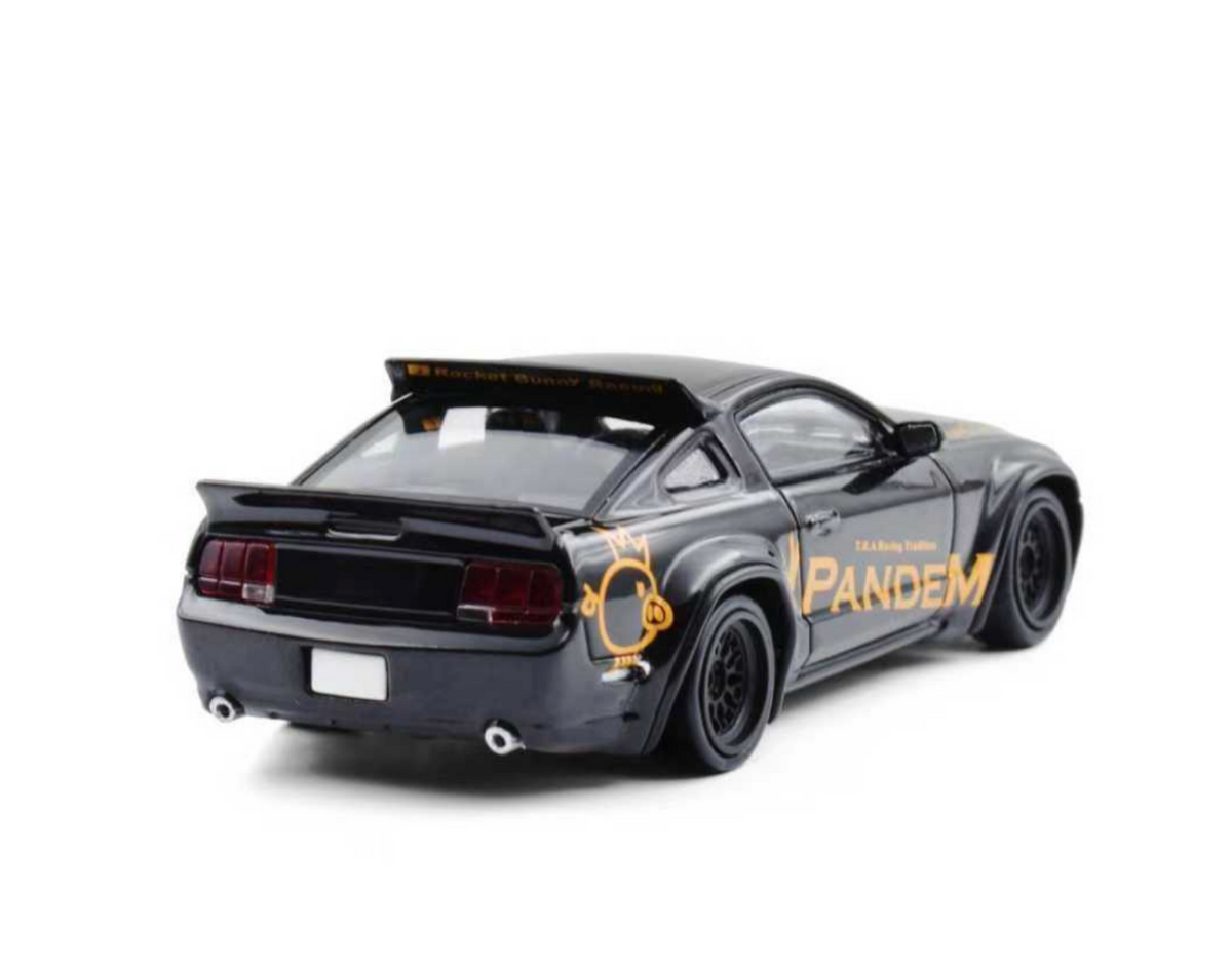 Model Model 1:64 Pandem Mustang Black MM64-PM-002