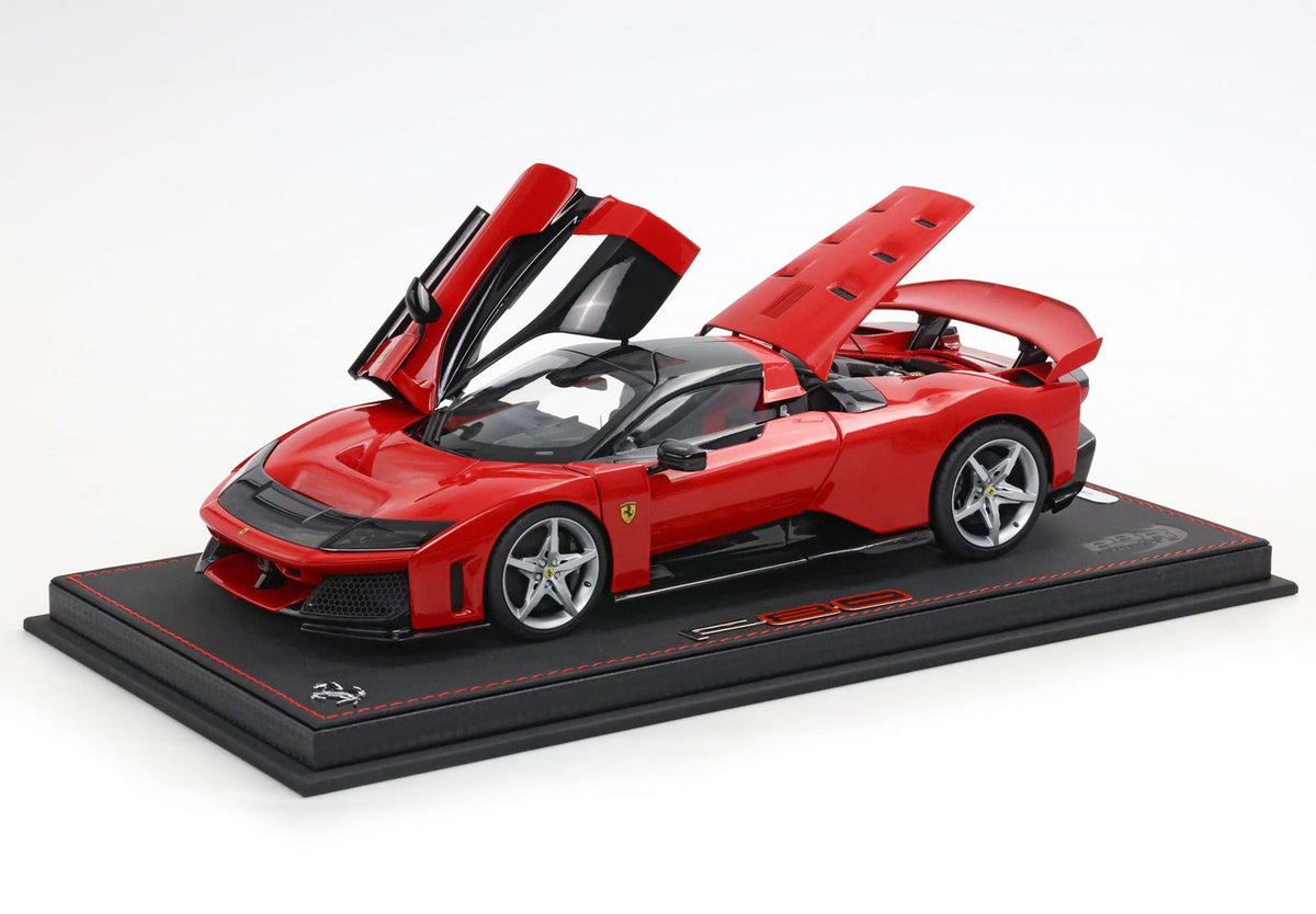 [Preorder] BBR 1:18 Ferrari F80 metal diecast full open Rosso Corsa HE180054ADIE - LUXURY PACK - BASE AND CASE INCLUDED