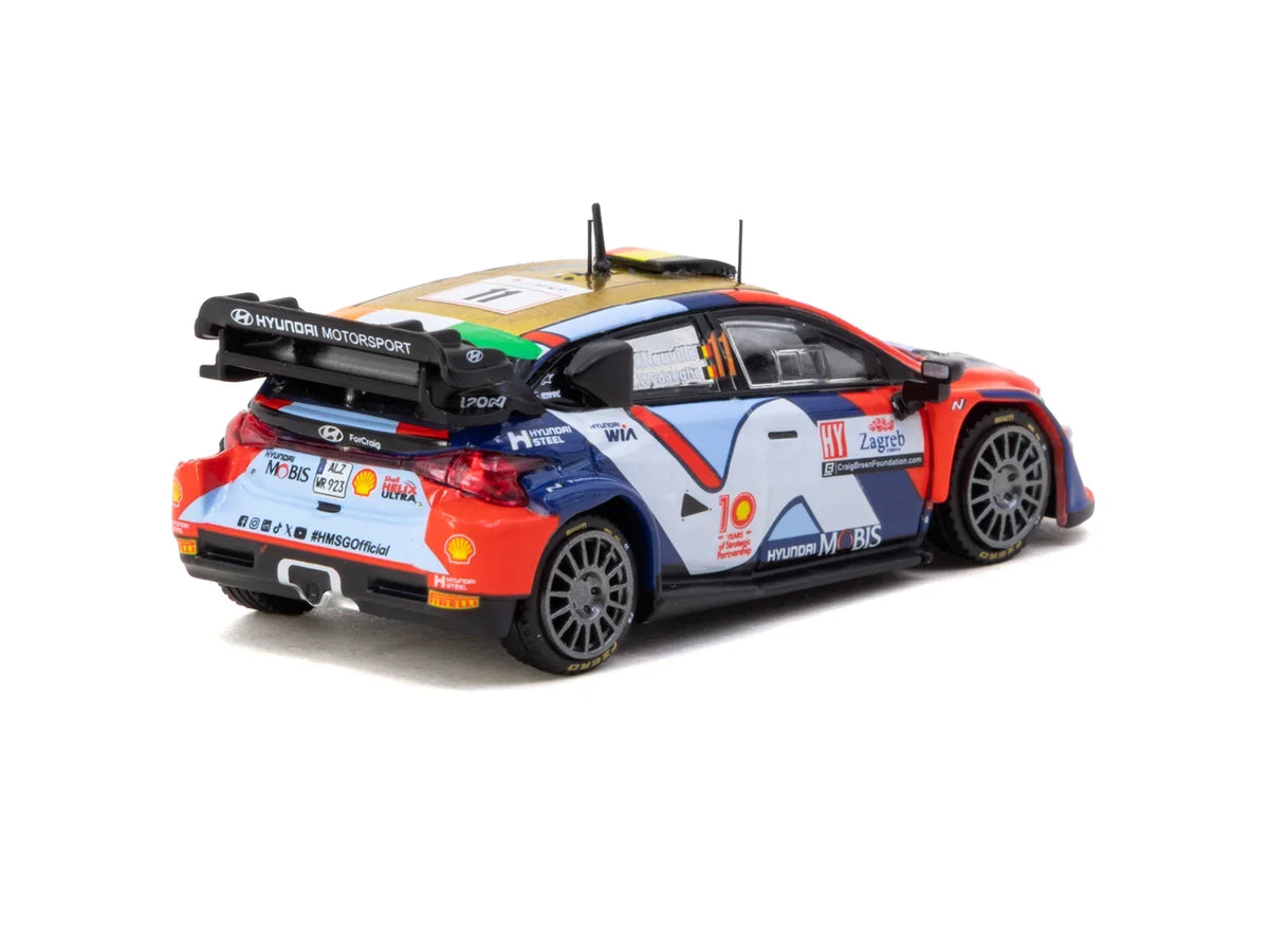 Tarmac Works 1:64 Hyundai i20 N Rally1 Hybrid Croatia Rally 2024 T64-089-24CR11