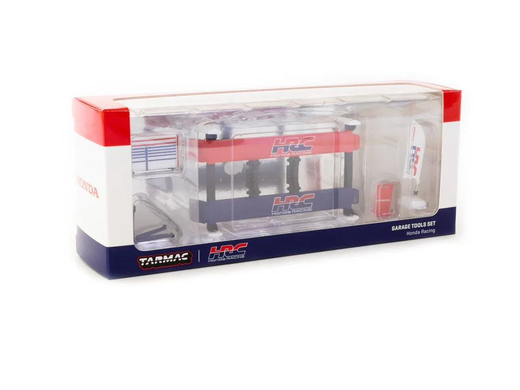 Tarmac Works 1:64 Garage tools set Honda Racing T64A-TL001-HRC