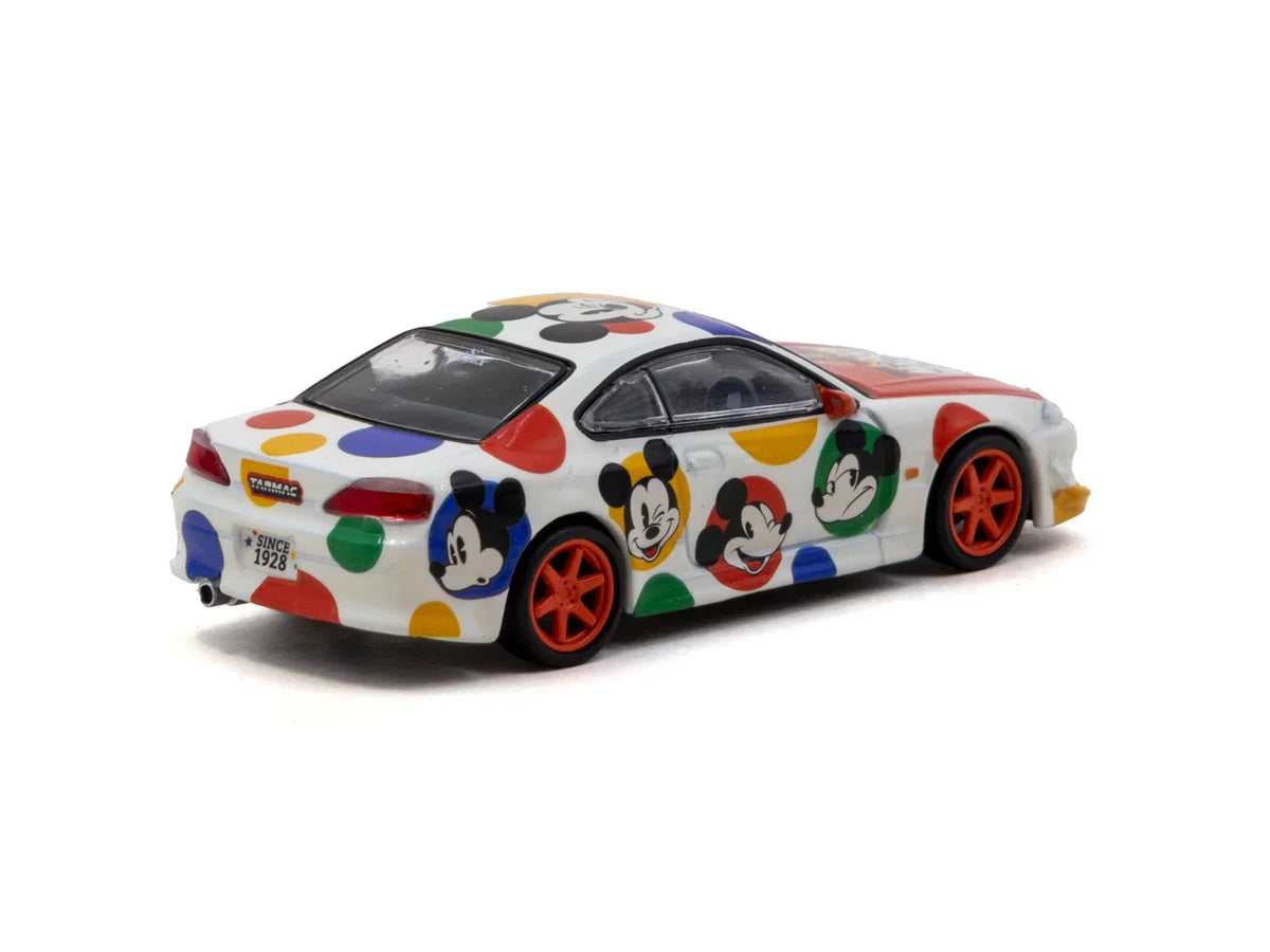 Tarmac Works 1:64 VERTEX Nissan Silvia (S15) Mickey Mouse T64G-023-MK