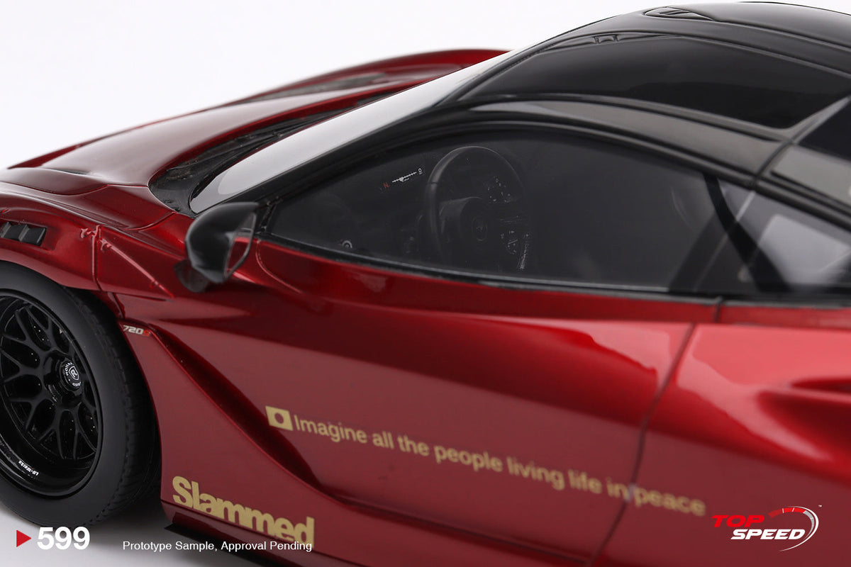 TOPSPEED 1:18 LWBK McLaren 720S Gem Red TS0599