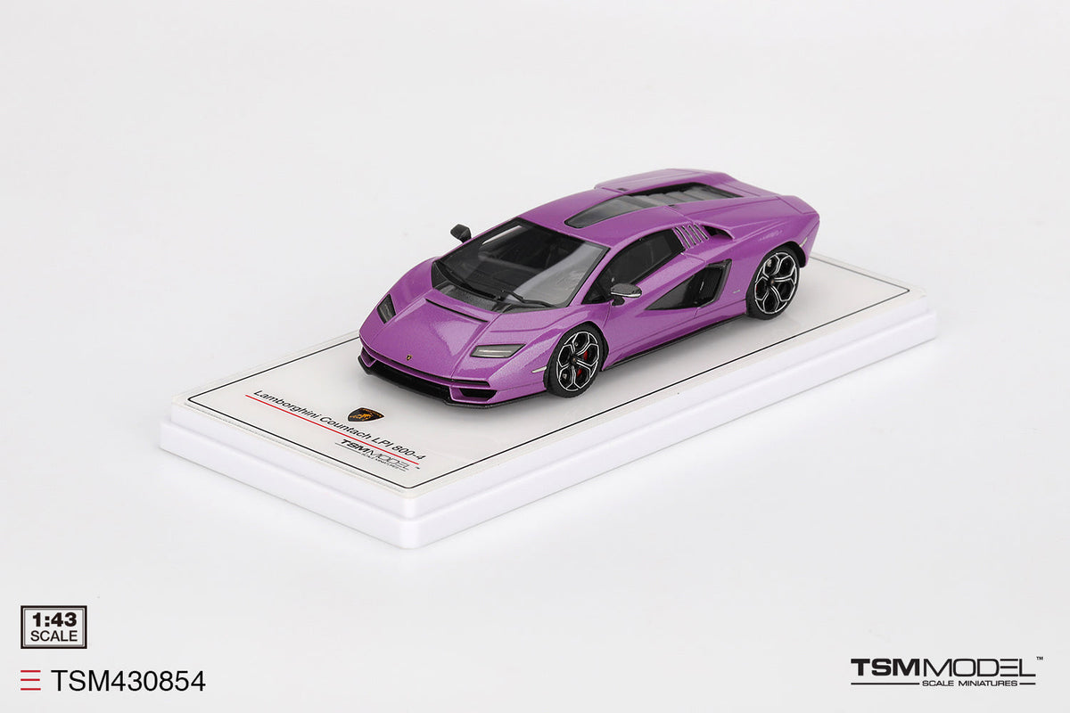 TSM 1:43 Lamborghini Countach LPI 800-4 Viola 30th TSM430854