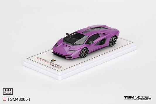 TSM 1:43 Lamborghini Countach LPI 800-4 Viola 30th TSM430854