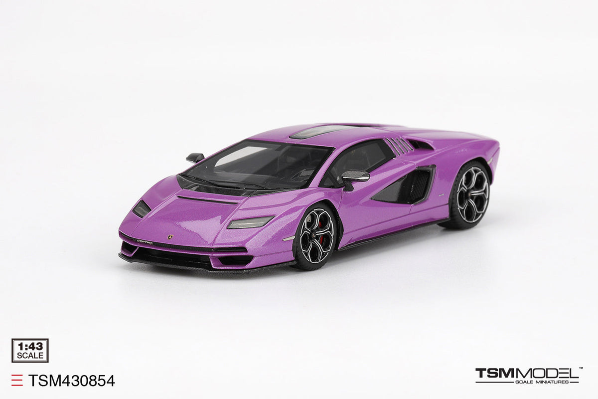 TSM 1:43 Lamborghini Countach LPI 800-4 Viola 30th TSM430854