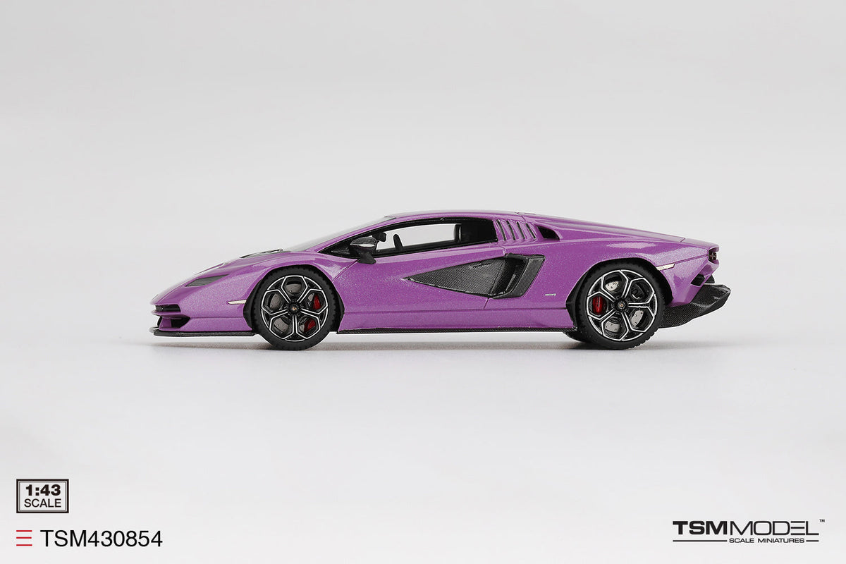TSM 1:43 Lamborghini Countach LPI 800-4 Viola 30th TSM430854