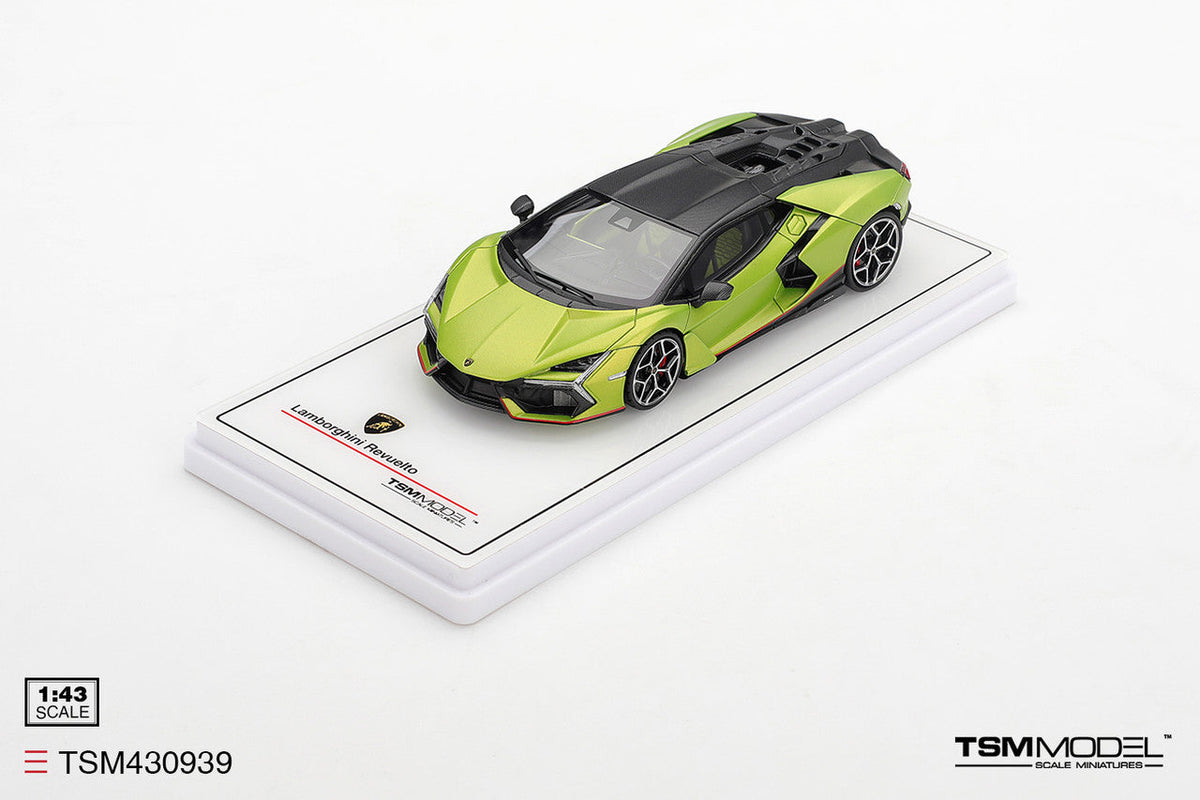 [Preorder] TSM 1:43 Lamborghini Revuelto Verde Citrea Matt TSM430939