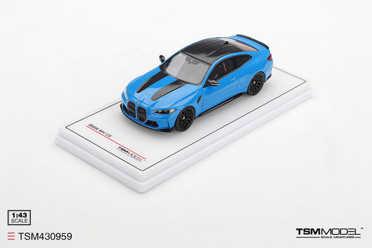 [Preorder] TSM 1:43 BMW M4 CS Riviera Blue TSM430959
