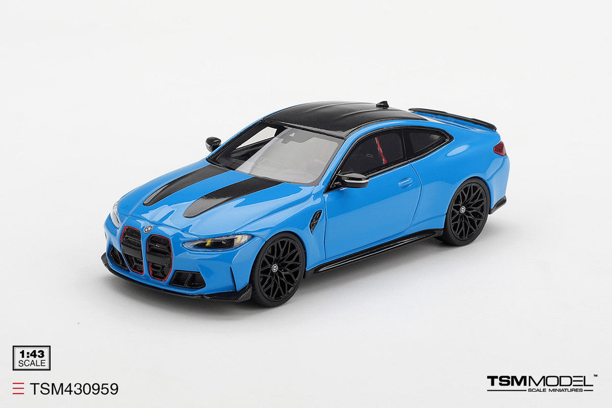 [Preorder] TSM 1:43 BMW M4 CS Riviera Blue TSM430959