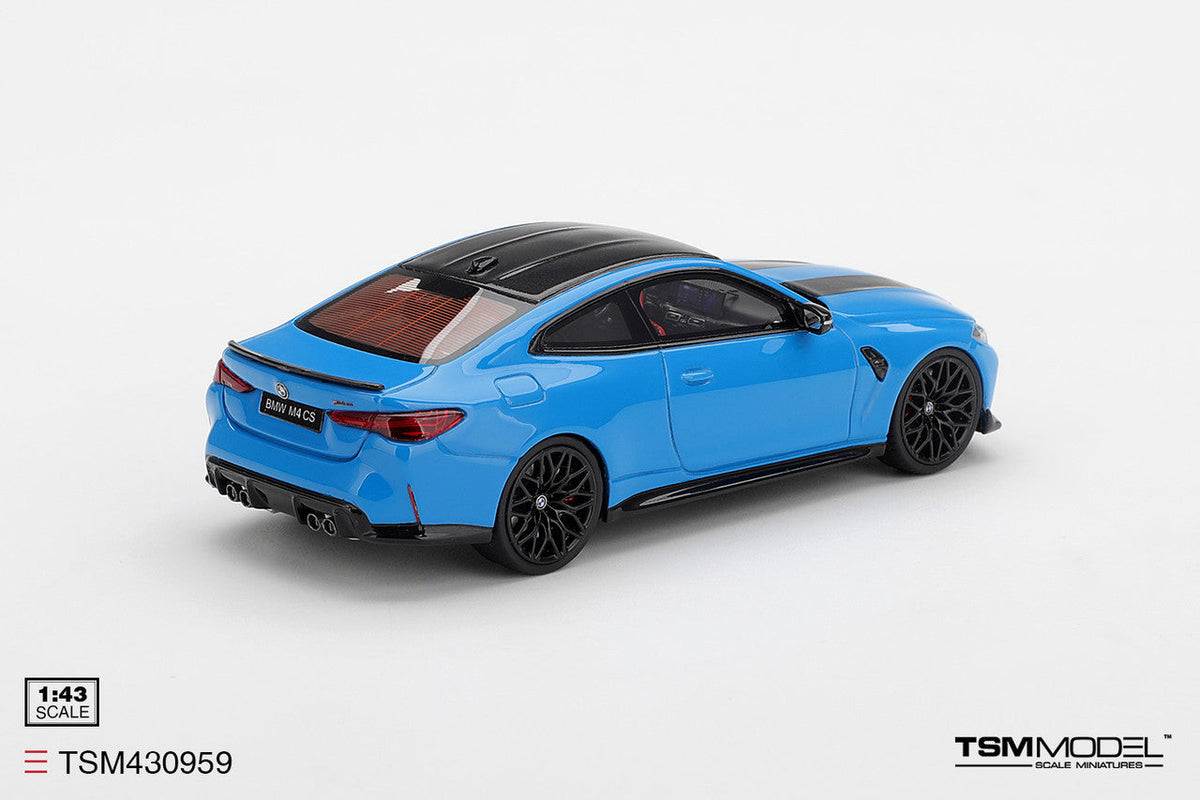 [Preorder] TSM 1:43 BMW M4 CS Riviera Blue TSM430959