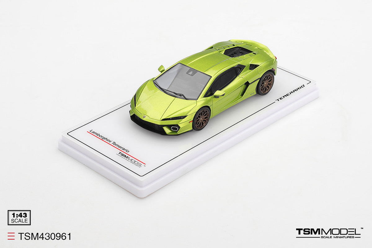 [Preorder] TSM 1:43 Lamborghini Temerario Verde Citrea TSM430961