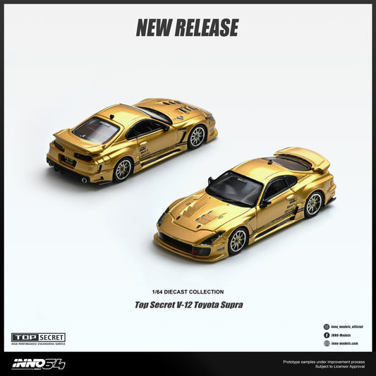[Preorder] Inno64 1:64 TOP SECRET V12 SUPRA IN64-A80TSV12-01