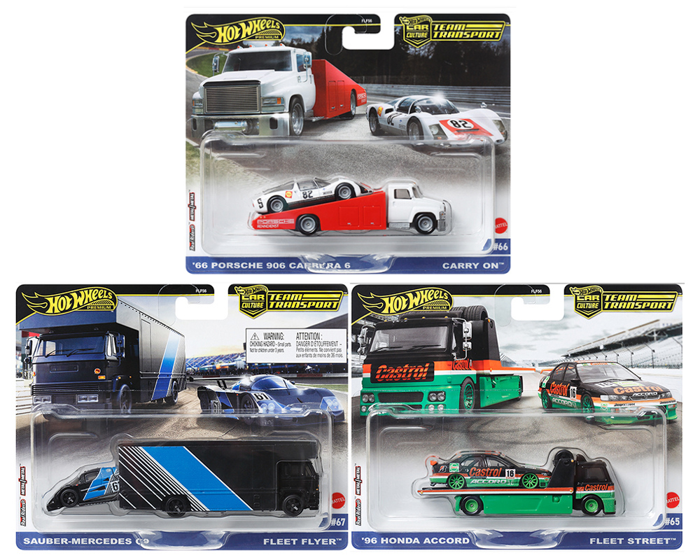 Hot Wheels 1:64 Team Transport 2024 B Case Assortment FLF56-957B