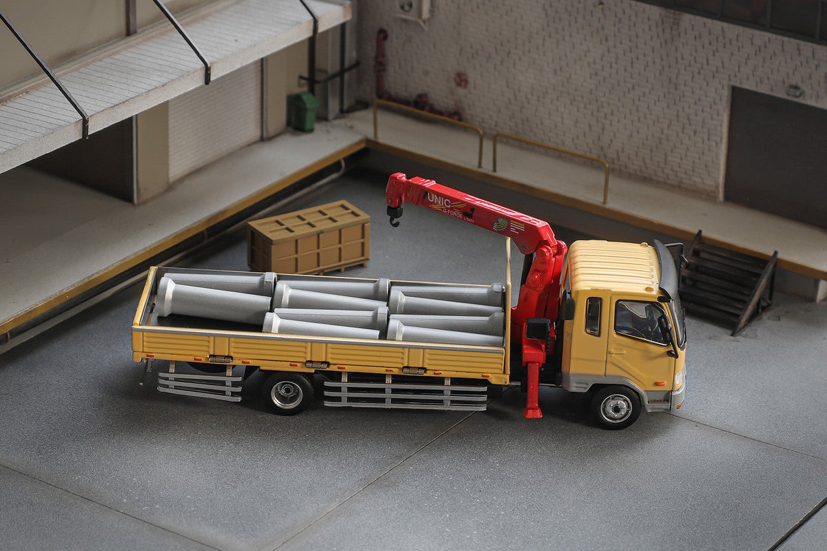 GCD 1:64 Mitsubishi Fuso Boom Truck (4 Colours)